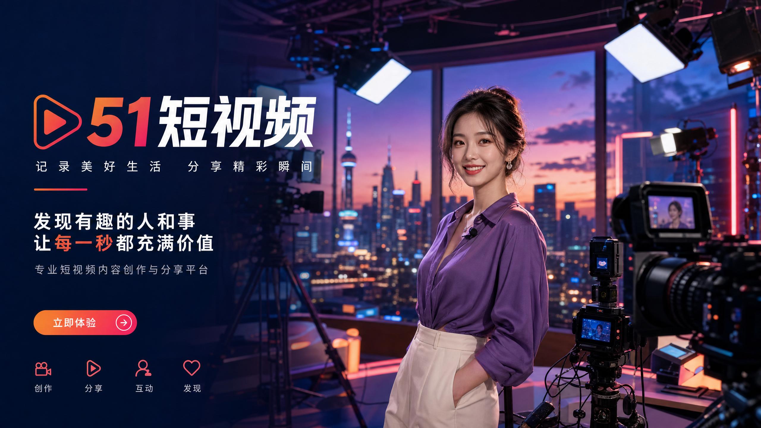 国产主播-影视传媒公司品牌形象